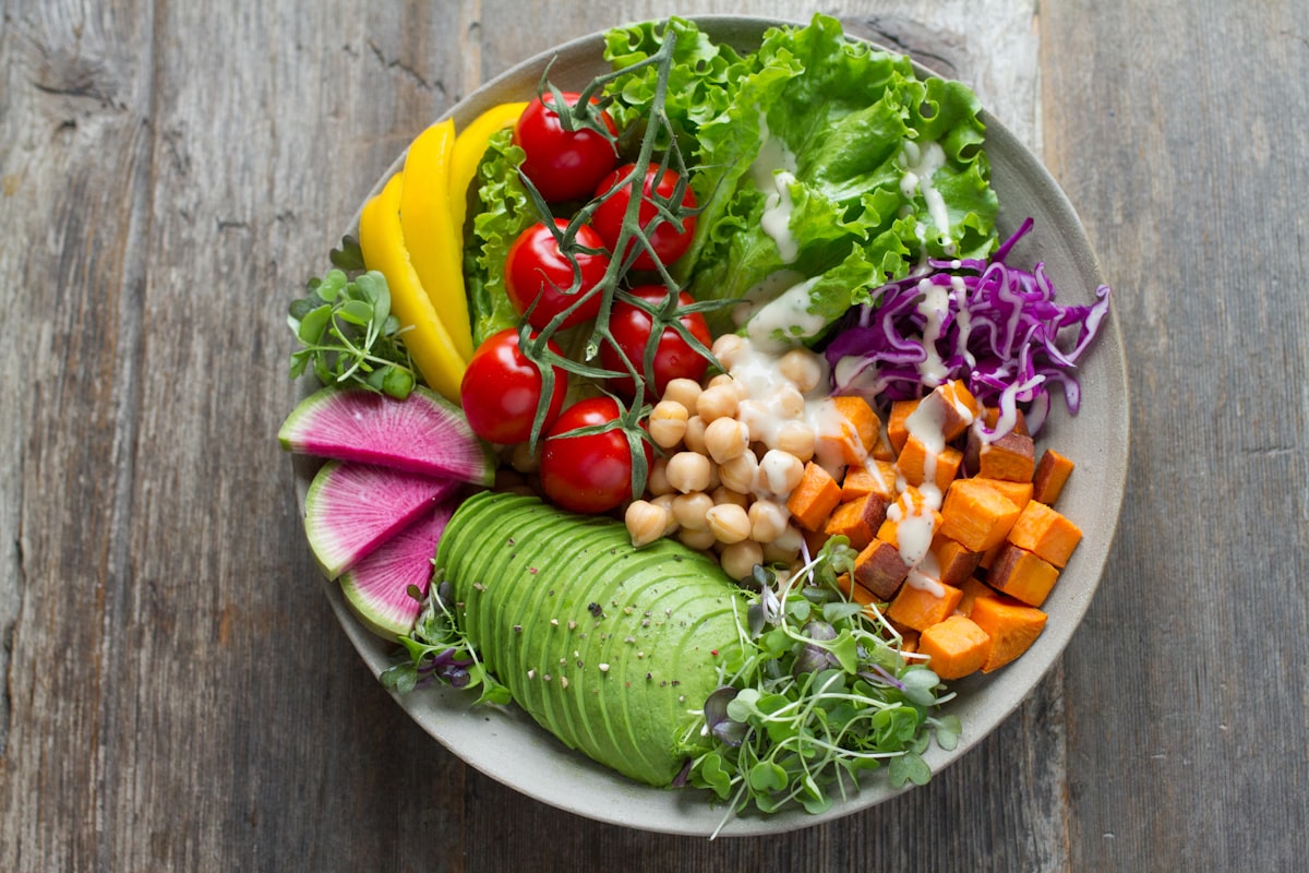 Vegetable stir-fry with tofu